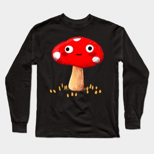 Wall-Eyed Mushroom Long Sleeve T-Shirt